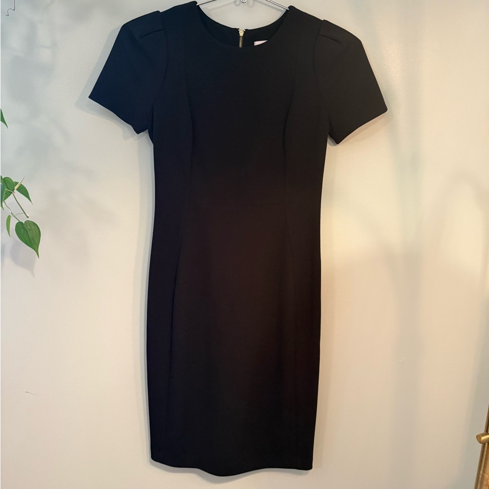Calvin Klein Classic Style Black Dress